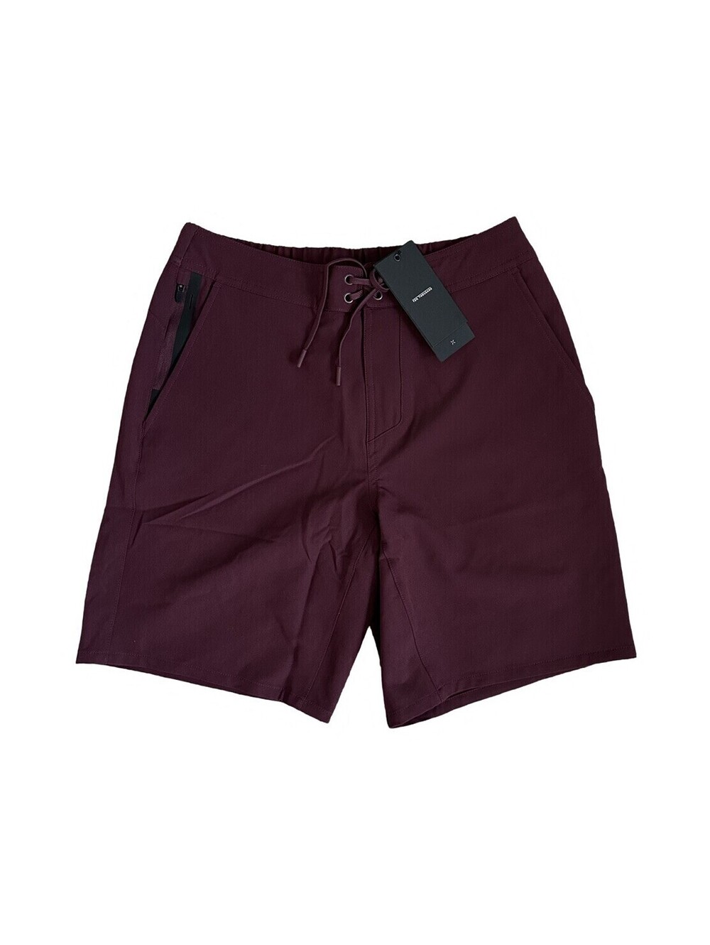 Ten Thousand Foundation 9 Inch Unlined Maroon Athletic Shorts Mens Size Small